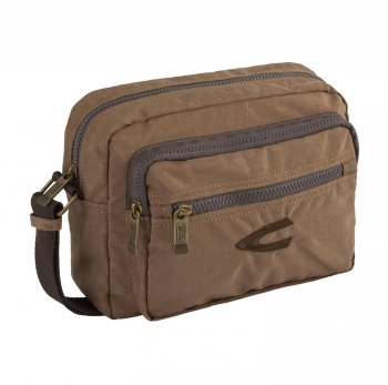 Pánská taštička přes rameno B00-613-25 sand tmavě béžová, Camel Active