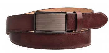 Pánský kožený opasek s automatickou přezkou 35-020-A2-506, Penny Belts