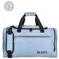 Cestovn� ta�ka z vod�odoln�ho materi�lu 41002-018 sv�tle modr�, ENRICO BENETTI