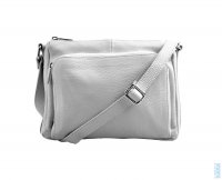 Ko�en� crossbody kabelka 5542 b�l�, MAXFLY