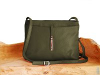 D�msk� ko�en� crossbody kabelka 5085 zelen� - militare, MAXFLY