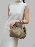 D�msk� ko�en� kabelka 5721 hn�d� - taupe, MAXFLY