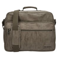 Pnsk taka do prce s kapsou na notebook 15" Rotterdam 66621 Taupe, ENRICO BENETTI