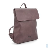 Elegantn� batoh ko�en�ho vzhledu s klopou 8009 hn�d�, TANGERIN