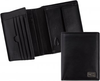Pánská kožená peněženka RFID SAFE 276-703-60 černá, Camel Active