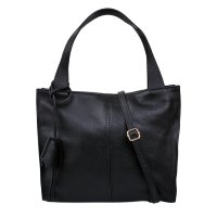 D�msk� velk� ko�en� kabelka 5457 �ern�, SARA BAGS
