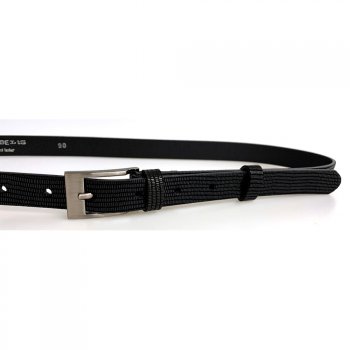 Dámský kožený pásek 183-603 černý, Penny Belts