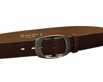 Dámský tmavě hnědý pásek 72-1-04 velikost 100 cm, Penny Belts