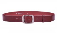 Dámský kožený pásek 9995 bordó, Penny Belts