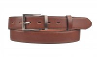 P�nsk� ko�en� spole�ensk� opasek s trnovou sponou 35-020-1-48 hn�d� velikost 95 cm, Penny Belts