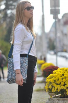 Kabelka přes rameno Shoulderbag S viola celeste HY4090, Reisenthel