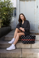 Elegantn nkupn kabelka shopper e1 mixed dots RJ7051 - posledn kus, Reisenthel