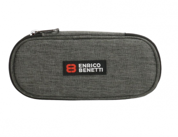 Penál pro studenty 54662-012 šedý, ENRICO BENETTI