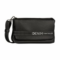 Kabelka Marlow flap bag M 012012 �ern�, TOM TAILOR DENIM