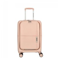 Kabinov� kufr s vykl�p�c� kapsou Tokyo 55 x 35 x 20 cm - 35 L r��ov� 21003-55-133, ENRICO BENETTI