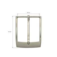 Kovov spona k psku YP1371 40 mm, Sra