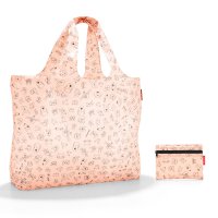 Velk cestovn a plov taka Mini maxi beachbag cats and dogs rose AA3064, Reisenthel