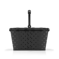 Nkupn kok Carrybag Frame Glossy dots black, Reisenthel
