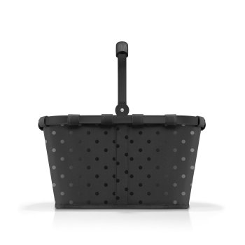 Nkupn kok Carrybag Frame Glossy dots black, Reisenthel