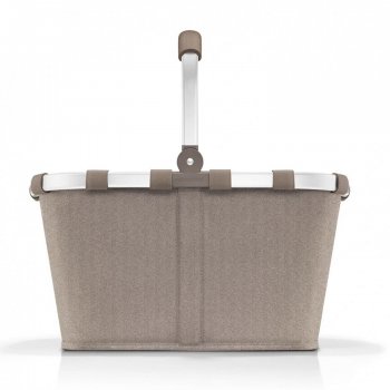 Carrybag herringbone mokka nkupn kok BK6054, Reisenthel