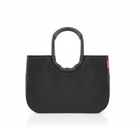 Modern� n�kupn� ko��k z udr�iteln�ho materi�lu Loopshopper L frame black/black OR7040, Reisenthel