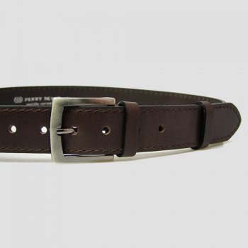 Pánský kožený pásek 25-1-40 hnědý, Penny Belts