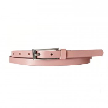 Dámský kožený opasek 15-1-503 růžový, Penny Belts