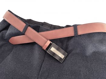 Pánský kožený společenský pásek AUTOMAT 35-020-A12-48, Penny Belts