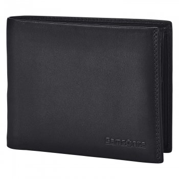 Attack 2 SLG pánská kožená peněženka černá 123999-1041, Samsonite