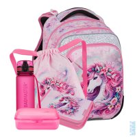 Velk� �koln� set  BETA 26 B Jednoro�ec - batoh + pen�l + s��ek na t�locvik + box + lahev, Bagmaster