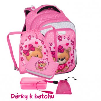Mal koln set pro prvky Lumi 24 H Medvdek (batoh + penl + sek na TV+  box + mal sek), Bagmaster