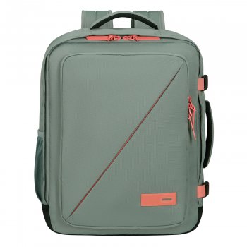 TAKE2CABIN Batoh M 45 cm Sage/Coral 38 L 149175-A635, AMERICAN TOURISTER