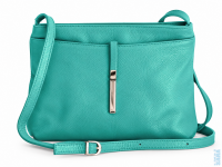 D�msk� ko�en� crossbody kabelka 5085 tyrkysov�, MAXFLY