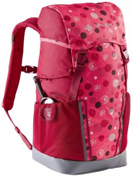 Dtsk batoh na vlety Puck 14  bright pink/cranberry, VAUDE