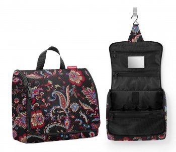 Dmsk cestovn kosmetick taka Reisenthel Toiletbag XL Paisley black, Reisenthel